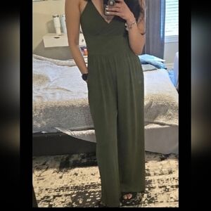 Elegant Green Jumpsuit